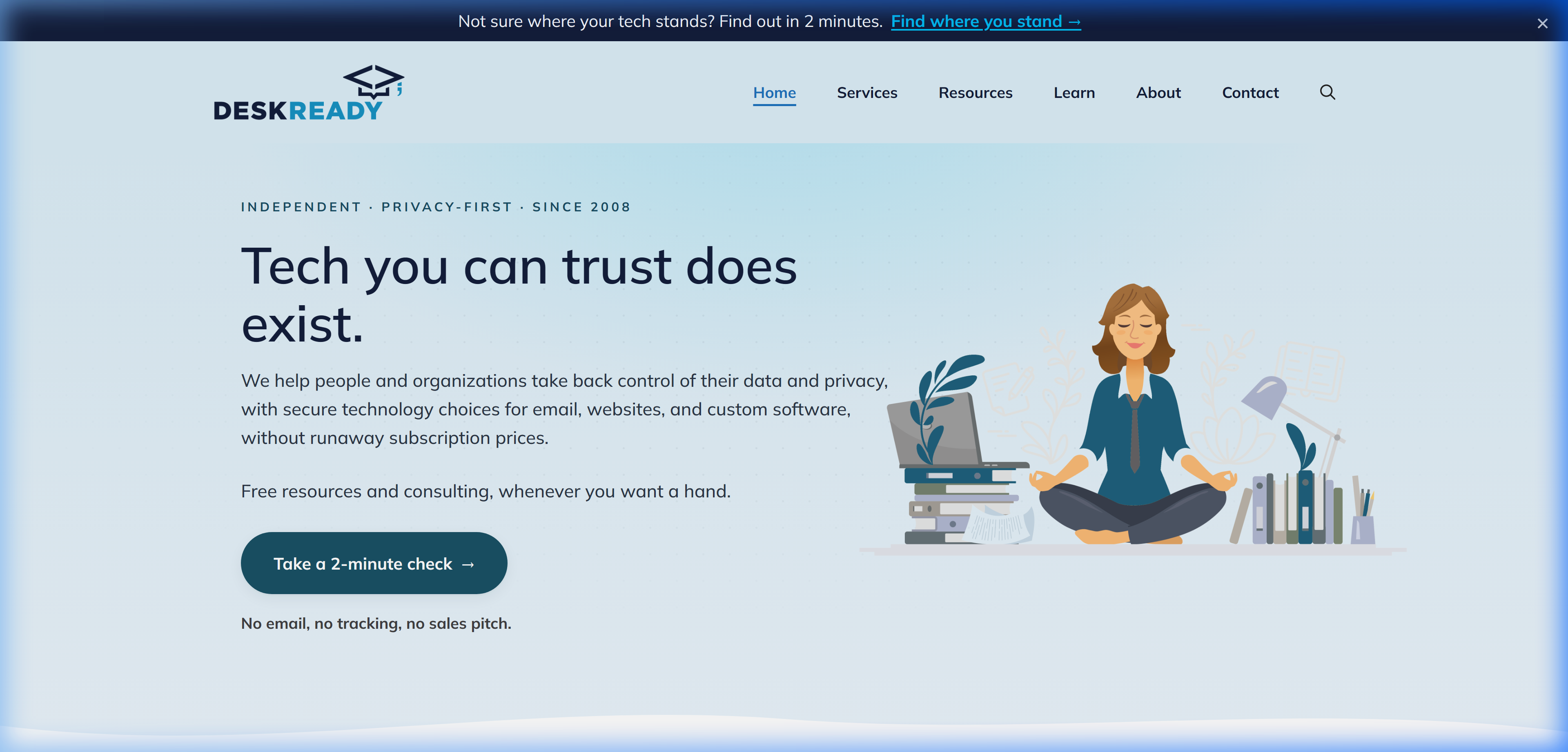 DeskReady Website Preview